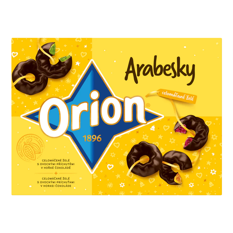 Arabesky Jelly Candy Fully Dipped in Chocolate 247g