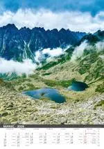 Tatry wall calendar SK