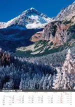 Tatry wall calendar SK