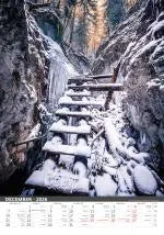 Slovensko wall calendar SK