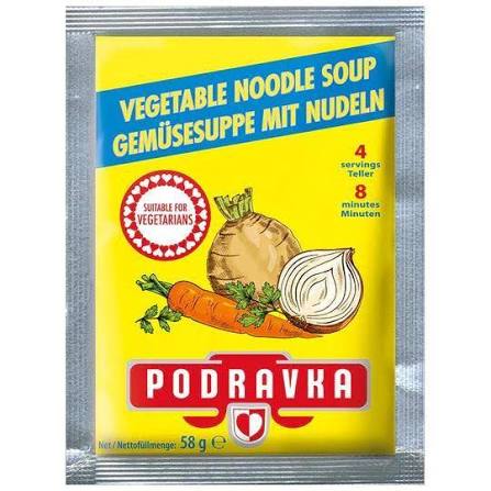 Soup Vegetable noodle Podravka - Polevka zeleninova nudlova