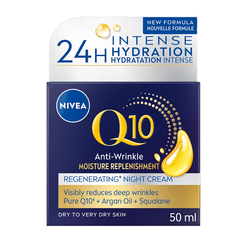 Nivea Q10 Anti-Wrinkle Extra Nourish Deep Restoring Night Care 50ml