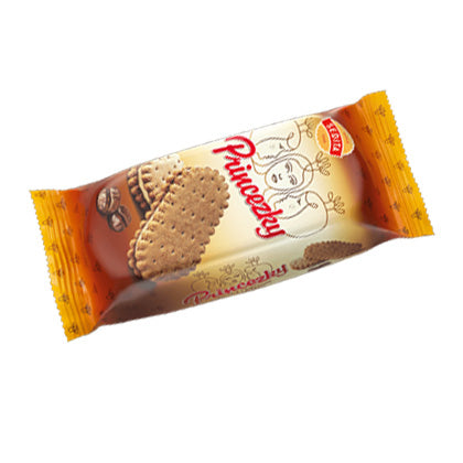 Princezky coffee‑flavored biscuits