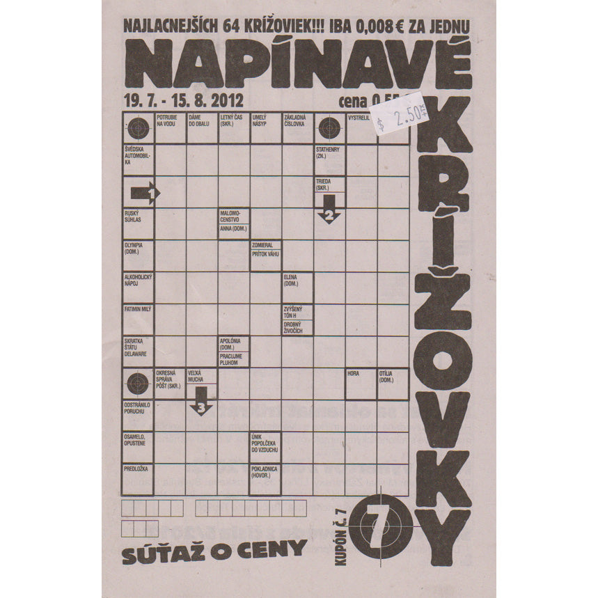 Krizovky - Napinave - 6 month subscription