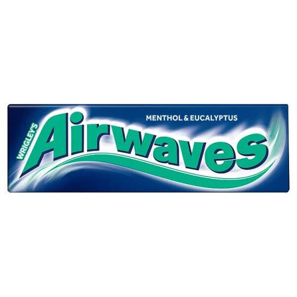 Airwaves chewing gum menthol & eucalyptus (zvykacky)