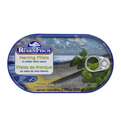 Herring Fillets in white wine sauce #5
