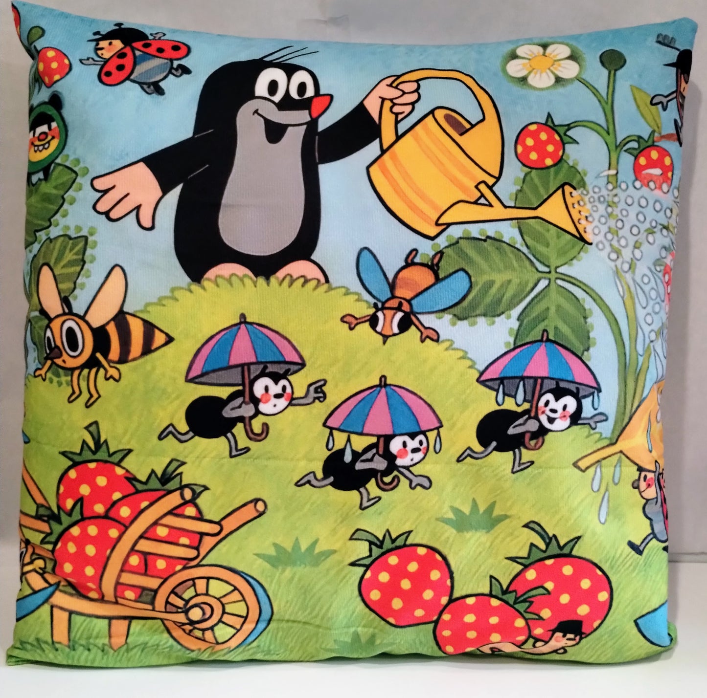 Pillow Little Mole - Gardener (Krtecek zahradnik)