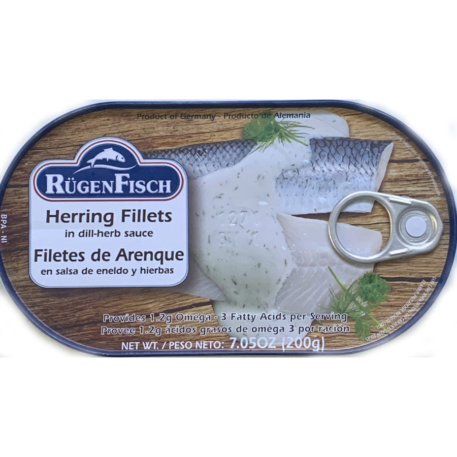 Herring Fillets in dill-herb sauce #01