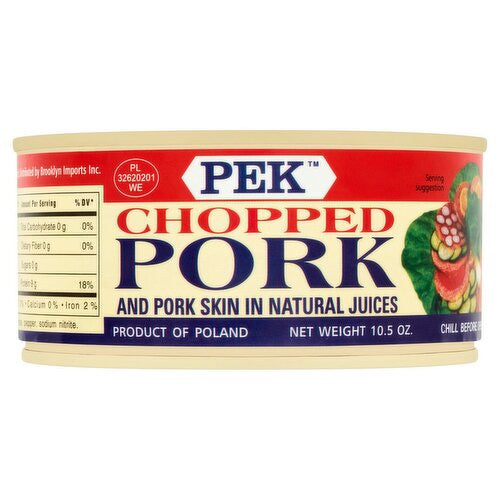 Chopped Pork in Natural Juices Pek (veprove maso)