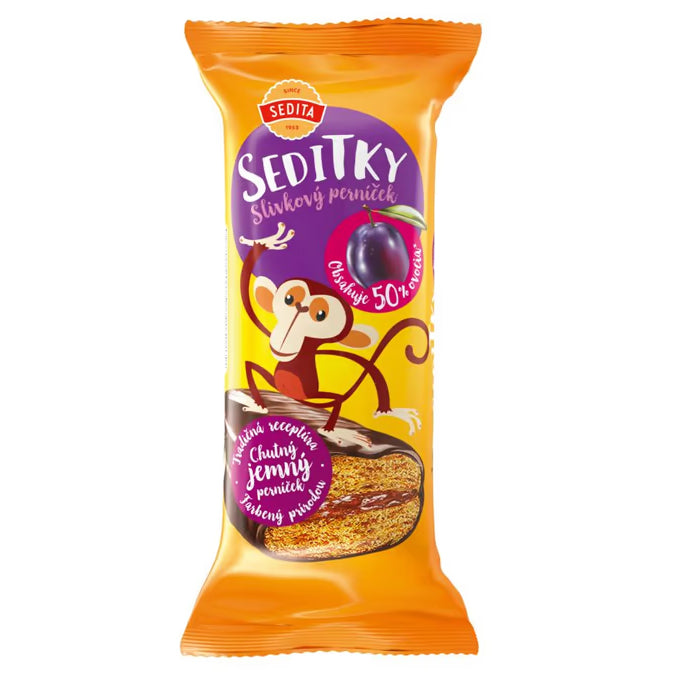 Gingerbread (Pernik) with plum filling Seditky