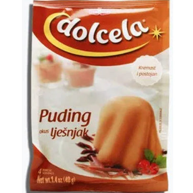 Pudding hazelnut Dolcela Podravka (liskooriskovy puding) 40g