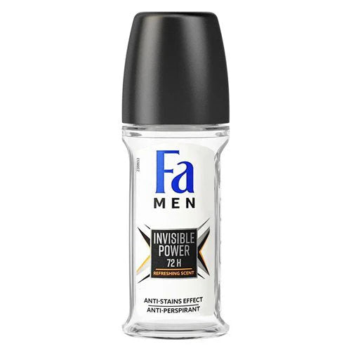 FA ROLL ON GLASS INVISIBLE POWER MEN 50 ml