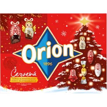 Kolekce Cervena Horka/Christmas Collection Dark Chocolate Figure Assortment - Red 351g