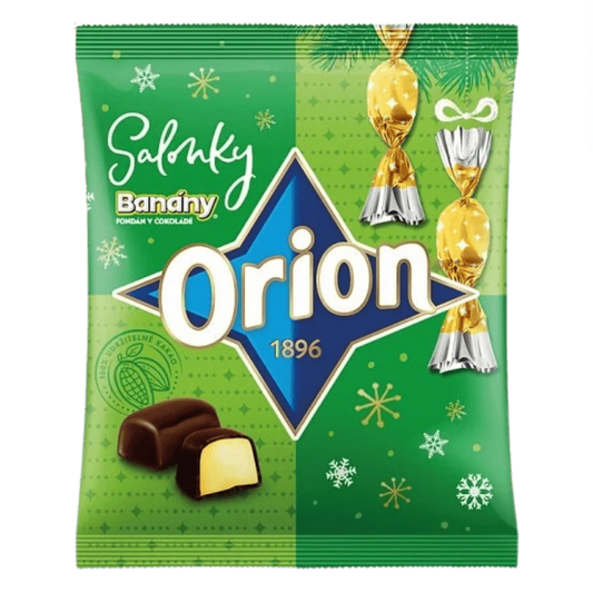Salonky Orion Banany Christmas Collection 340g