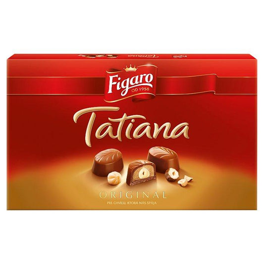Tatiana Pralines with hazelnut in milk chocolate 140g
