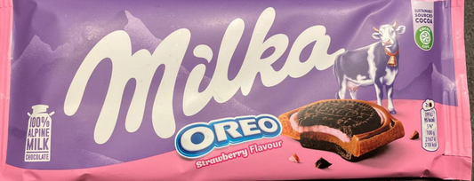 Milka Oreo Strawberry Chocolate