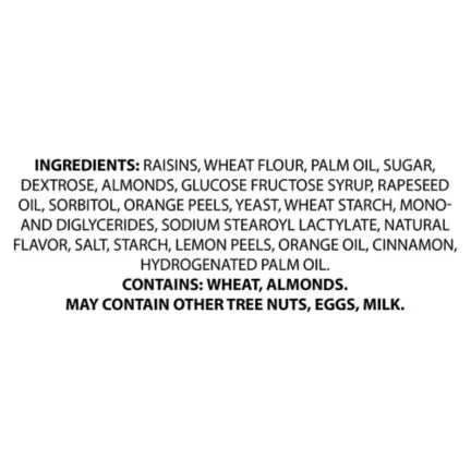 Mini Orange Stollen 200g