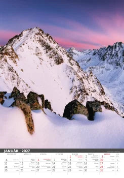 Tatry wall calendar SK 2027