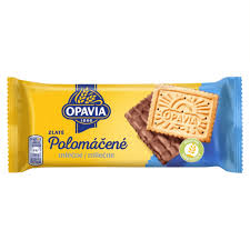 Buiscuits dipped in milk chocolate (polomacene) Opavia 100g