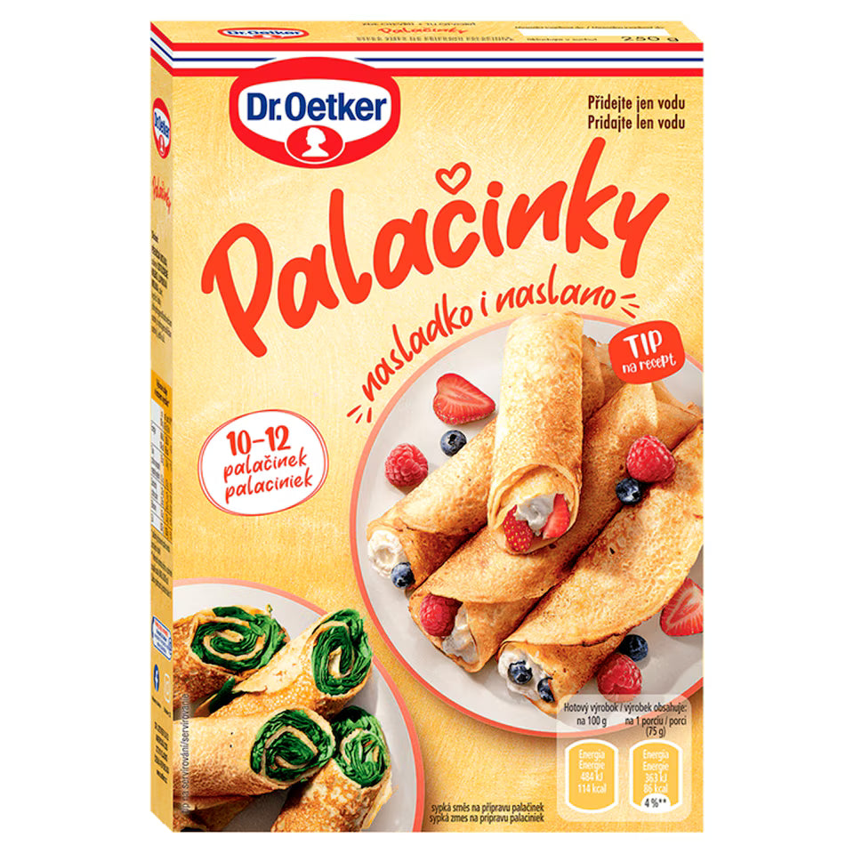 Palacinky Dr. Oetker / Crepes Mix 250g