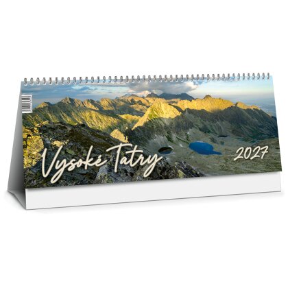 Vysoke Tatry table calendar SK 2027