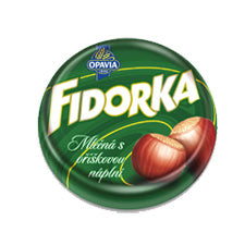 Fidorka milk, hazelnuts - green