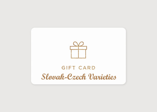 Slovak-Czech Varieties Gift Card