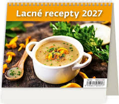 Lacne recepty table calendar SK 2027