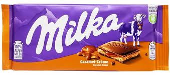 Milka Caramel-Creme Chocolate