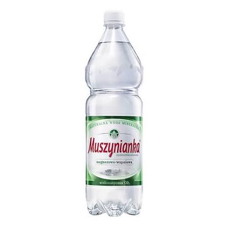 Muszynianka Magnesium and Calcium rich lightly carbonated mineral water 1.5L
