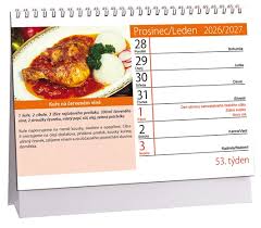Dobroty od babicky 2027 table calendar (stolni kalendar CZ)
