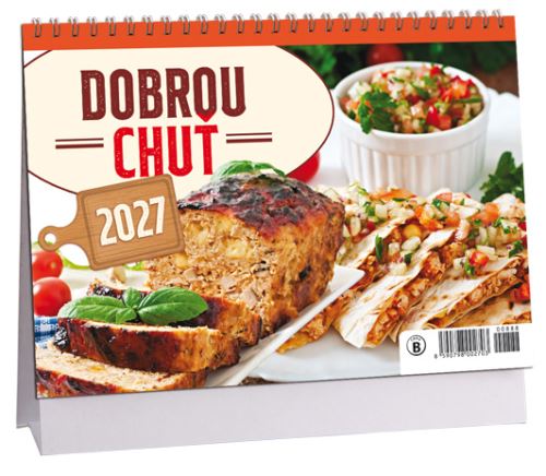 Dobrou Chut 2027 table calendar (stolni kalendar CZ)