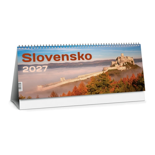Slovensko table calendar SK 2027 12"