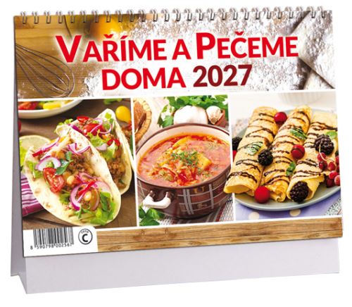 Varime a Peceme Doma 2027 table calendar (stolni kalendar CZ)