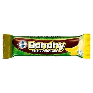 Banana jelly in chocolate Orion 45g (Banan v cokolade)