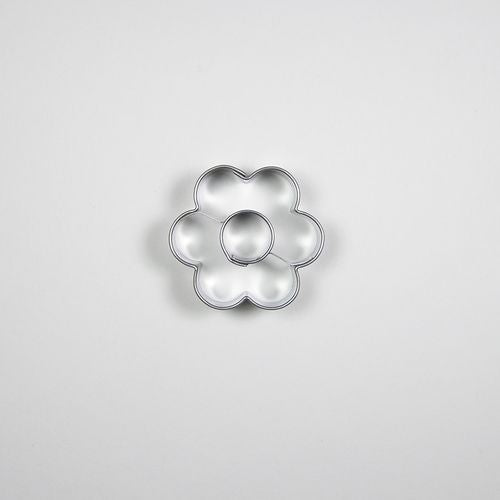 Cookie cutter - Flower with circle (small) (Vykrajovacka kyticka se stredem mala)