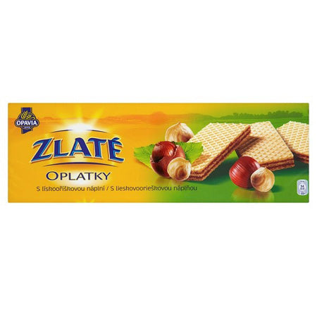 Zlate Oplatky Wafers Hazelnut
