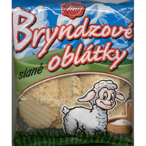 Sheep cheese wafers - Bryndzove oblatky