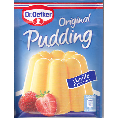 Pudding vanilla Dr. Oetker original (Vanilkovy puding) – Slovak-Czech ...