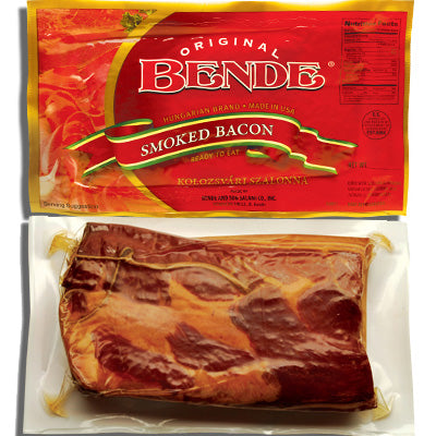 KOLOZSVARI SMOKED BACON (slanina) 1.5 LB!