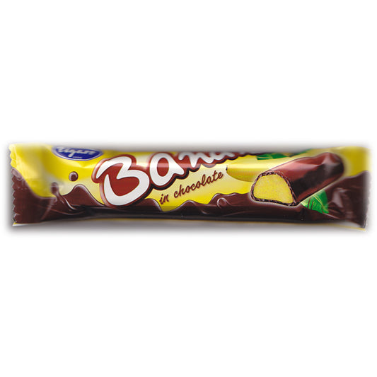 Banana jelly in chocolate Figaro (Banan v cokolade)