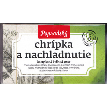 Tea Cold and Flu Popradsky (Caj chripka a nachlazeni)