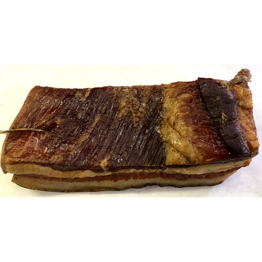 SMOKED BACON (slanina) - home made double smoked 1.5 LB!