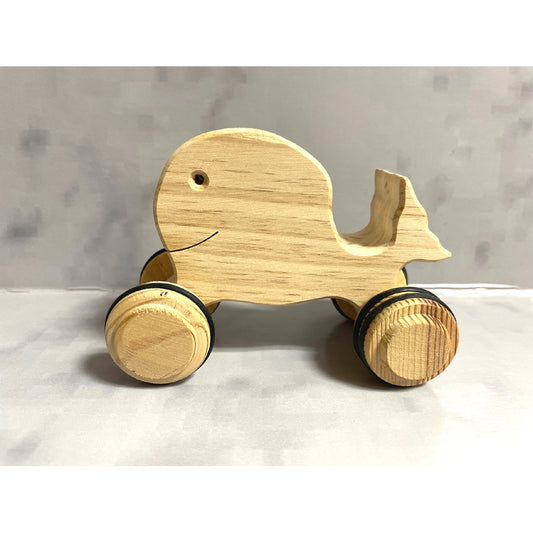 Whale on wheels