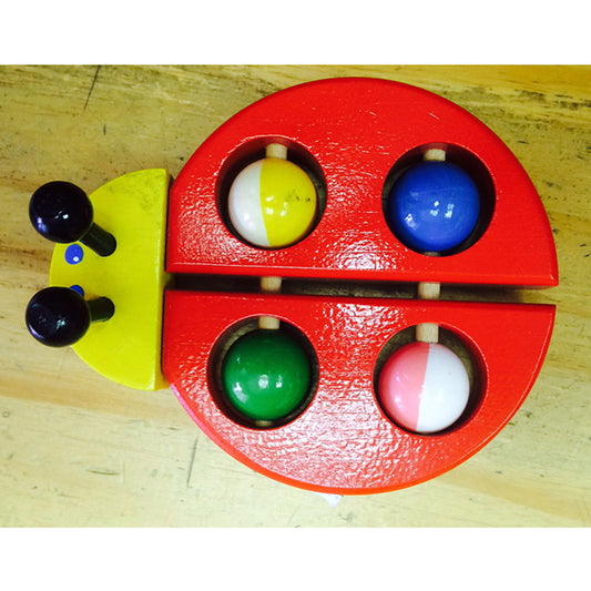 Ladybug with wheels