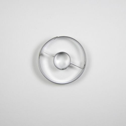 Cookie Cutter - Circle with middle circle (big) (Vykrajovacka kolecko se stredem velke)