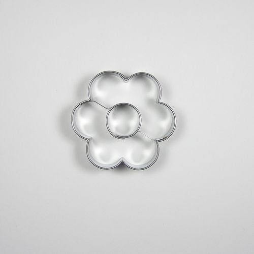 Cookie Cutter - Flower with circle (big) (Vykrajovacka kyticka se stredem velka)