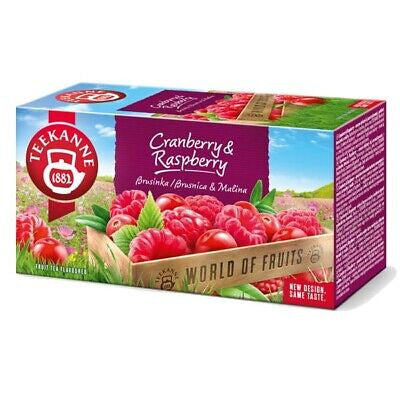 Tea - Caj Cranberry & Raspberry (Brusinka & Malina) Teekanne