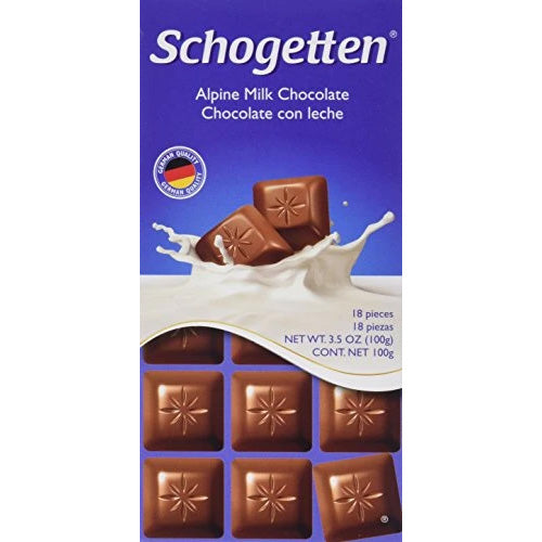 Chocolate Schogetten Alpine Milk