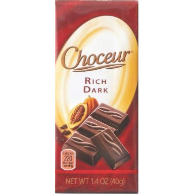 Chocolate Choceur Rich Dark 40g – Slovak-Czech Varieties